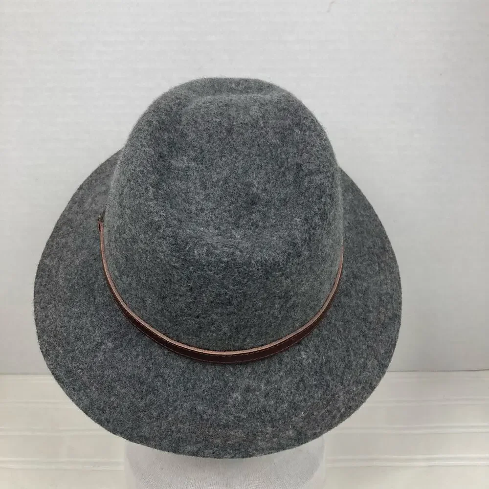 Sunday Afternoons Quinn Fedora Hat Womens OS Gray Wool Felt UPF50+ Outdoors Boho